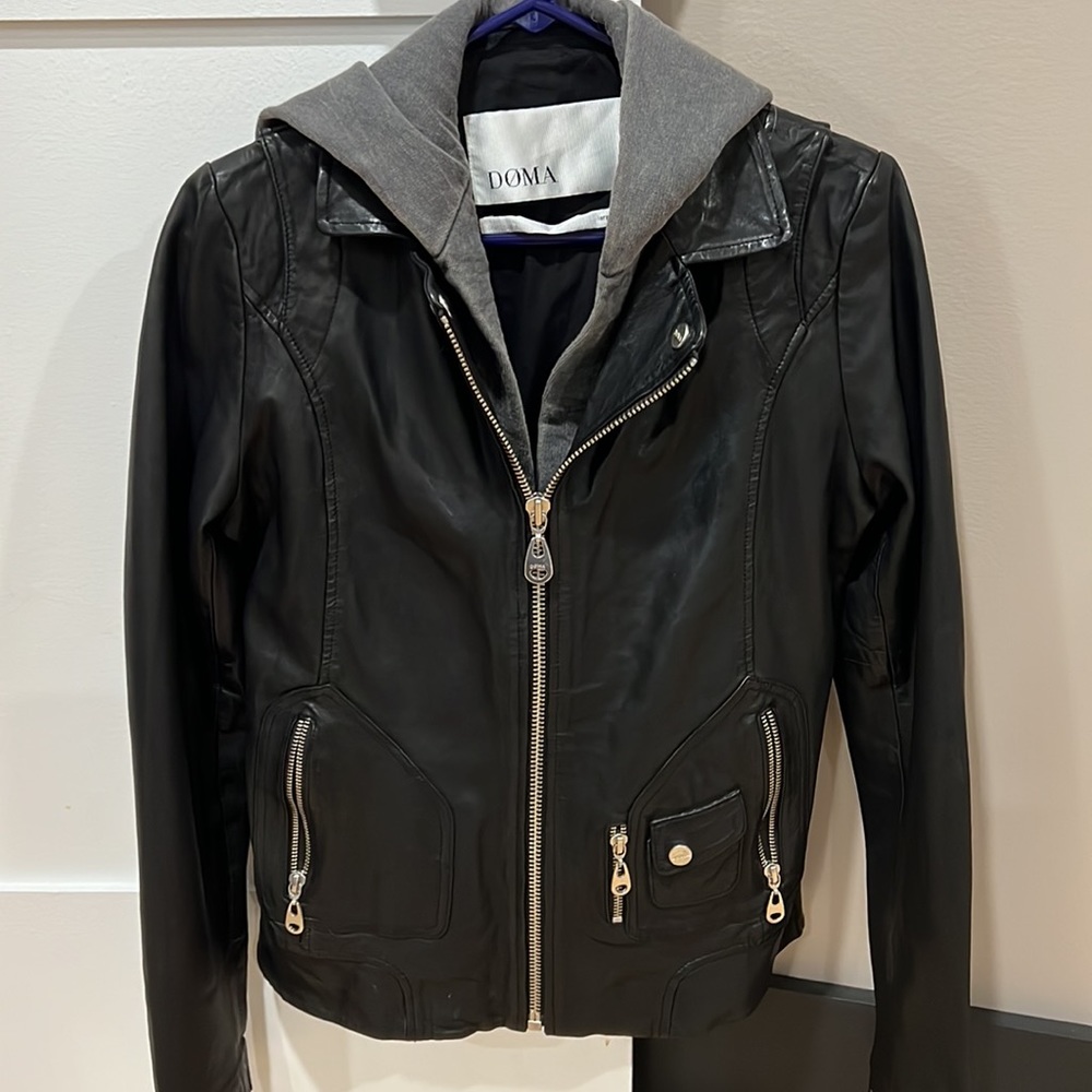 DOMA leather jacket - Picture 4 of 4